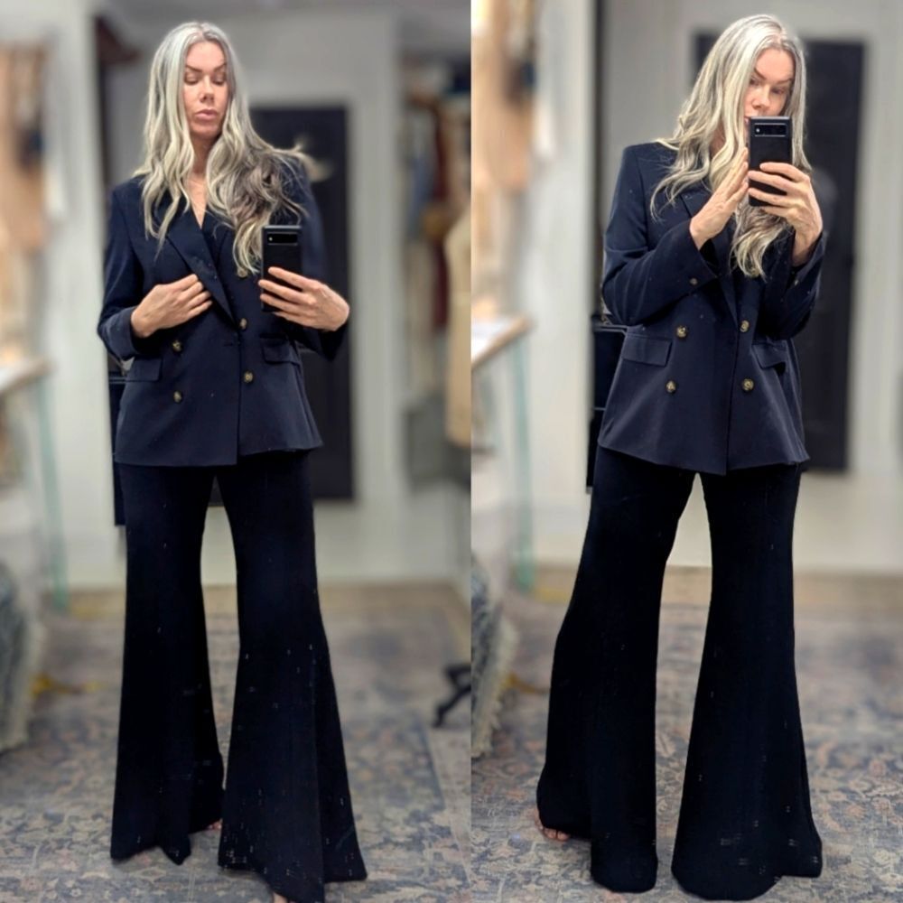 Chloe Stora Double Breasted Blazer